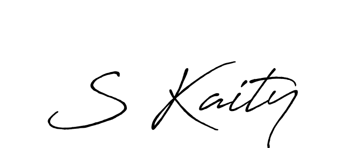 Make a short S Kaity signature style. Manage your documents anywhere anytime using Antro_Vectra_Bolder. Create and add eSignatures, submit forms, share and send files easily. S Kaity signature style 7 images and pictures png