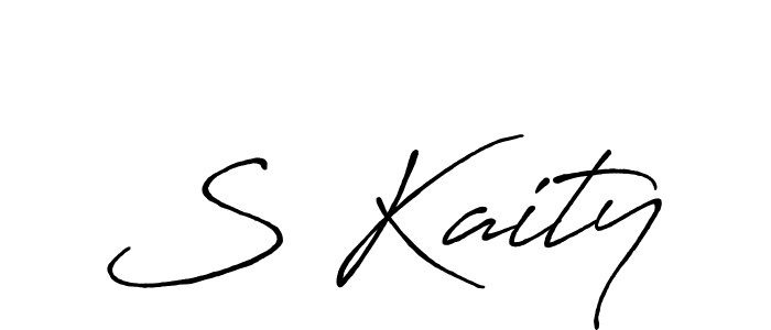 Make a short S Kaity signature style. Manage your documents anywhere anytime using Antro_Vectra_Bolder. Create and add eSignatures, submit forms, share and send files easily. S Kaity signature style 7 images and pictures png