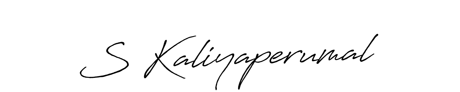 You can use this online signature creator to create a handwritten signature for the name S Kaliyaperumal. This is the best online autograph maker. S Kaliyaperumal signature style 7 images and pictures png