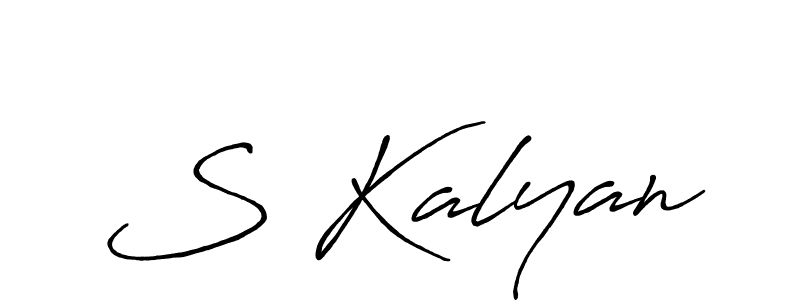 How to Draw S Kalyan signature style? Antro_Vectra_Bolder is a latest design signature styles for name S Kalyan. S Kalyan signature style 7 images and pictures png