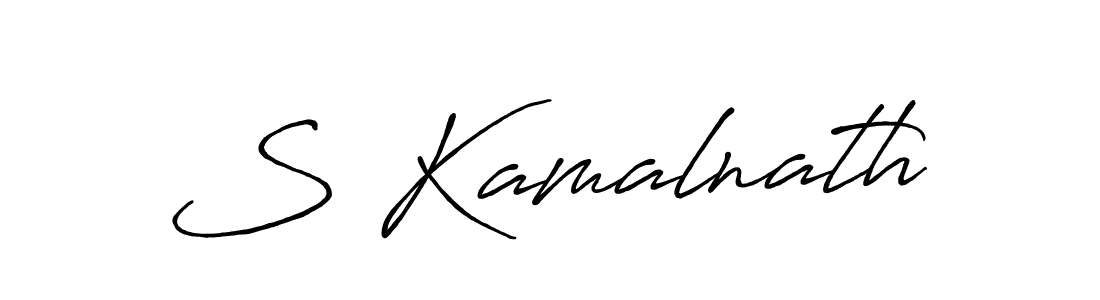 Make a short S Kamalnath signature style. Manage your documents anywhere anytime using Antro_Vectra_Bolder. Create and add eSignatures, submit forms, share and send files easily. S Kamalnath signature style 7 images and pictures png