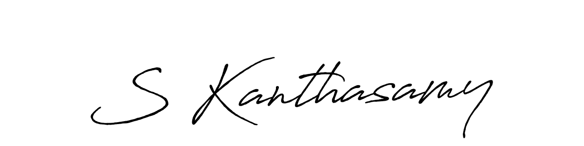 Also You can easily find your signature by using the search form. We will create S Kanthasamy name handwritten signature images for you free of cost using Antro_Vectra_Bolder sign style. S Kanthasamy signature style 7 images and pictures png