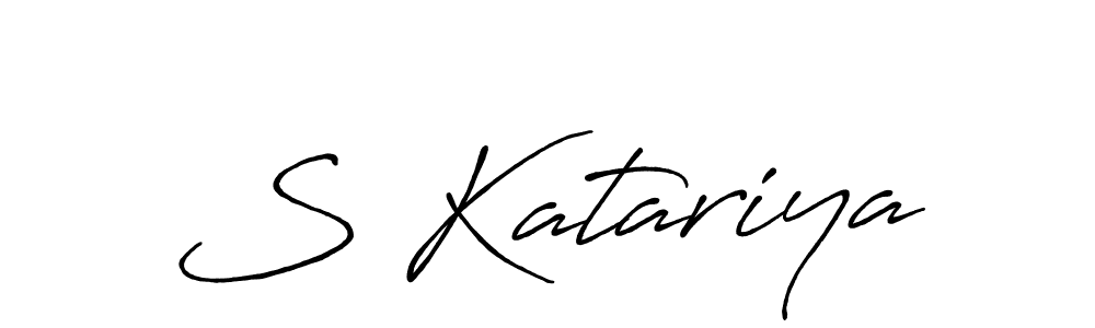 How to Draw S Katariya signature style? Antro_Vectra_Bolder is a latest design signature styles for name S Katariya. S Katariya signature style 7 images and pictures png