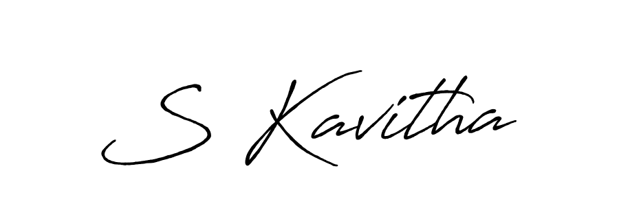 Similarly Antro_Vectra_Bolder is the best handwritten signature design. Signature creator online .You can use it as an online autograph creator for name S Kavitha. S Kavitha signature style 7 images and pictures png