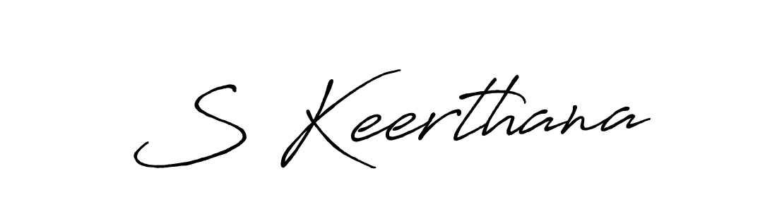 Similarly Antro_Vectra_Bolder is the best handwritten signature design. Signature creator online .You can use it as an online autograph creator for name S Keerthana. S Keerthana signature style 7 images and pictures png