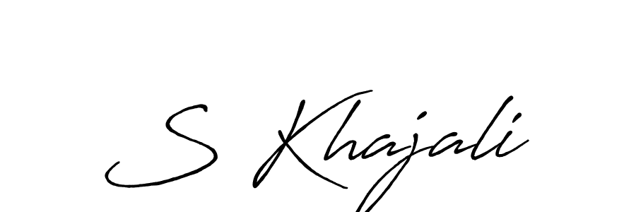 Make a short S Khajali signature style. Manage your documents anywhere anytime using Antro_Vectra_Bolder. Create and add eSignatures, submit forms, share and send files easily. S Khajali signature style 7 images and pictures png