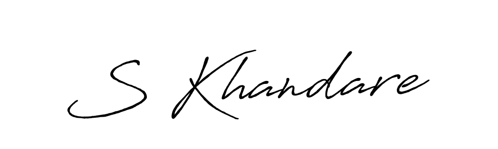 This is the best signature style for the S Khandare name. Also you like these signature font (Antro_Vectra_Bolder). Mix name signature. S Khandare signature style 7 images and pictures png