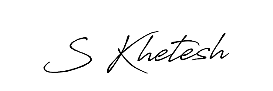 It looks lik you need a new signature style for name S Khetesh. Design unique handwritten (Antro_Vectra_Bolder) signature with our free signature maker in just a few clicks. S Khetesh signature style 7 images and pictures png