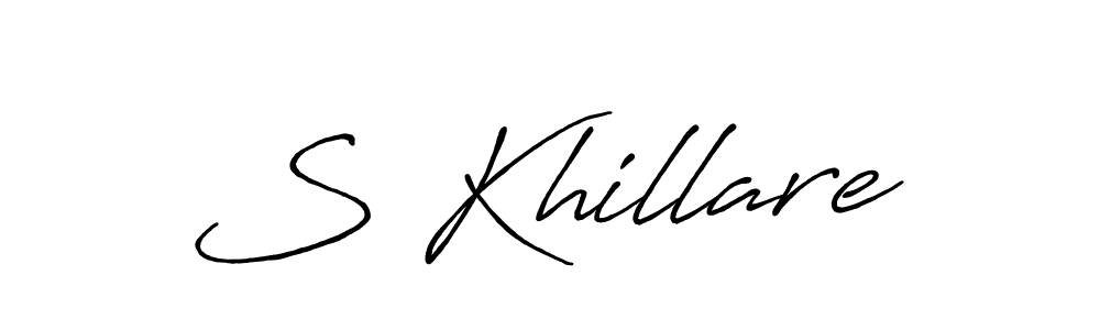 Here are the top 10 professional signature styles for the name S Khillare. These are the best autograph styles you can use for your name. S Khillare signature style 7 images and pictures png