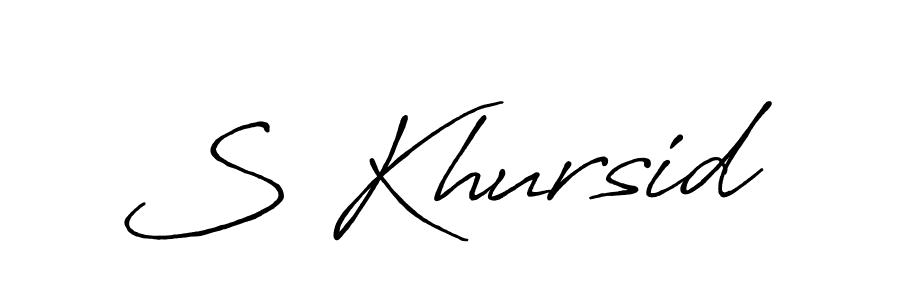 See photos of S Khursid official signature by Spectra . Check more albums & portfolios. Read reviews & check more about Antro_Vectra_Bolder font. S Khursid signature style 7 images and pictures png