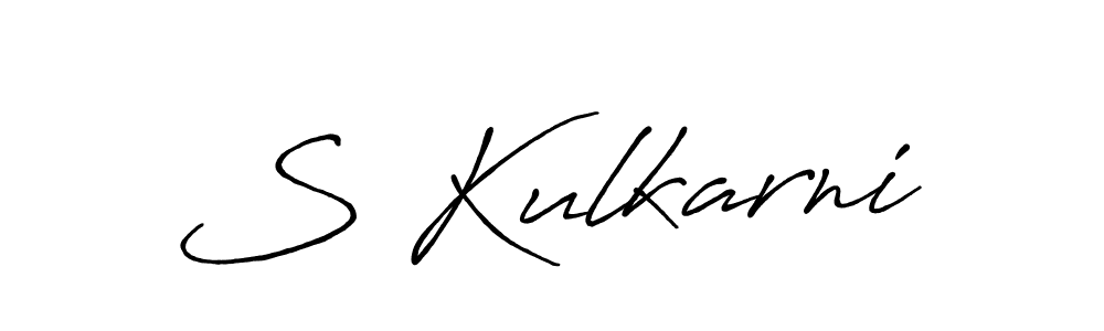 Once you've used our free online signature maker to create your best signature Antro_Vectra_Bolder style, it's time to enjoy all of the benefits that S Kulkarni name signing documents. S Kulkarni signature style 7 images and pictures png