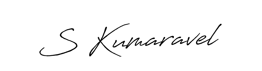 S Kumaravel stylish signature style. Best Handwritten Sign (Antro_Vectra_Bolder) for my name. Handwritten Signature Collection Ideas for my name S Kumaravel. S Kumaravel signature style 7 images and pictures png