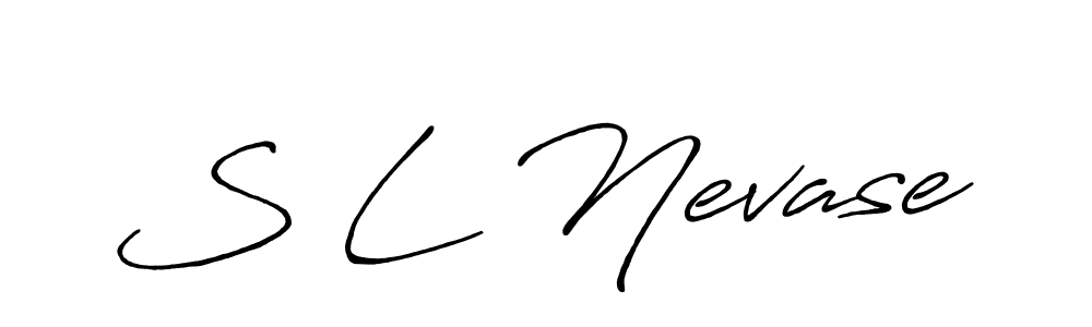 You can use this online signature creator to create a handwritten signature for the name S L Nevase. This is the best online autograph maker. S L Nevase signature style 7 images and pictures png