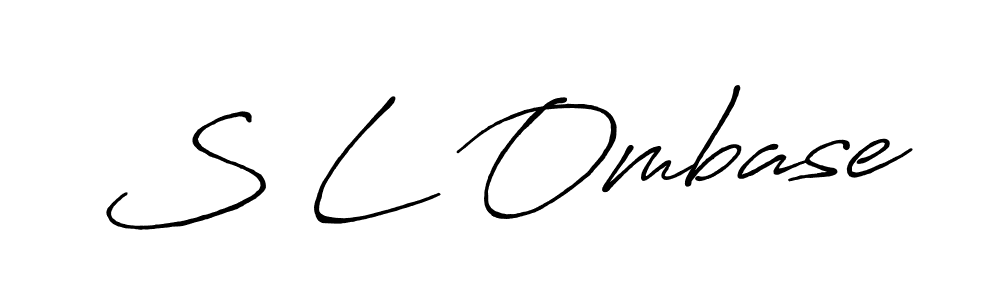 You should practise on your own different ways (Antro_Vectra_Bolder) to write your name (S L Ombase) in signature. don't let someone else do it for you. S L Ombase signature style 7 images and pictures png