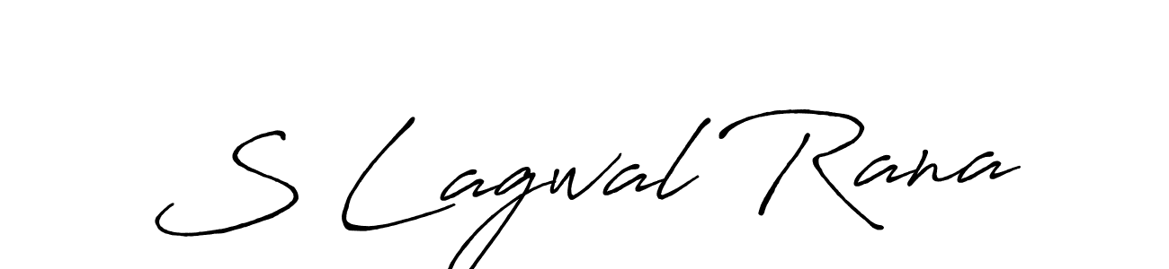 Make a beautiful signature design for name S Lagwal Rana. Use this online signature maker to create a handwritten signature for free. S Lagwal Rana signature style 7 images and pictures png