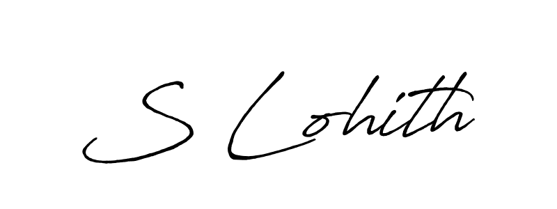 It looks lik you need a new signature style for name S Lohith. Design unique handwritten (Antro_Vectra_Bolder) signature with our free signature maker in just a few clicks. S Lohith signature style 7 images and pictures png