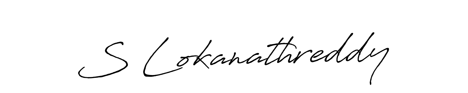 Similarly Antro_Vectra_Bolder is the best handwritten signature design. Signature creator online .You can use it as an online autograph creator for name S Lokanathreddy. S Lokanathreddy signature style 7 images and pictures png