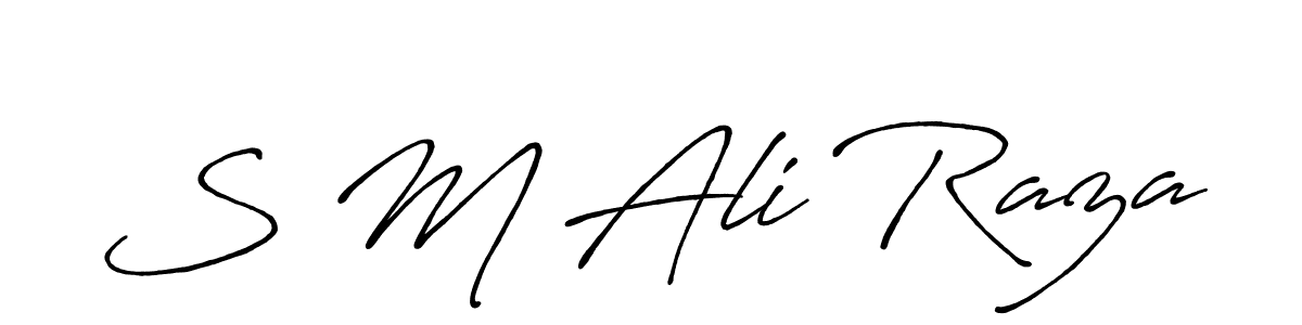 Once you've used our free online signature maker to create your best signature Antro_Vectra_Bolder style, it's time to enjoy all of the benefits that S M Ali Raza name signing documents. S M Ali Raza signature style 7 images and pictures png