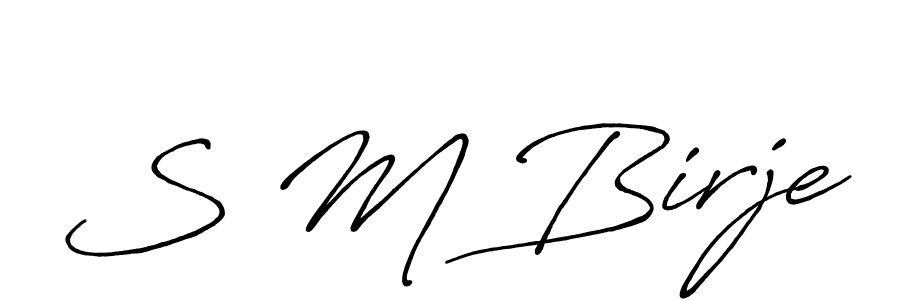 How to Draw S M Birje signature style? Antro_Vectra_Bolder is a latest design signature styles for name S M Birje. S M Birje signature style 7 images and pictures png