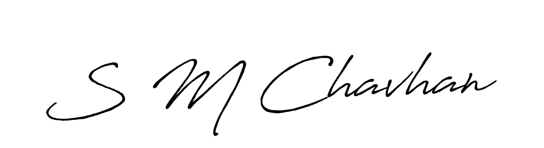 Once you've used our free online signature maker to create your best signature Antro_Vectra_Bolder style, it's time to enjoy all of the benefits that S M Chavhan name signing documents. S M Chavhan signature style 7 images and pictures png