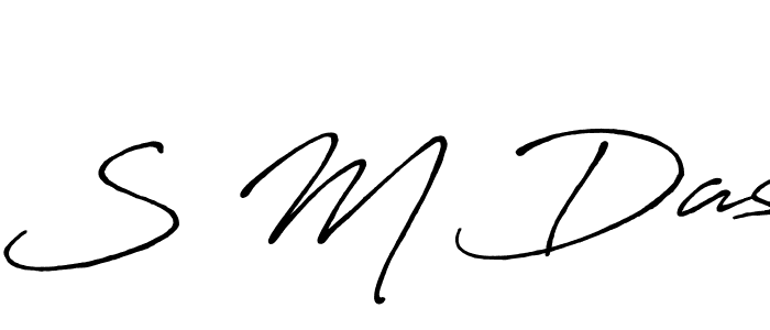 Antro_Vectra_Bolder is a professional signature style that is perfect for those who want to add a touch of class to their signature. It is also a great choice for those who want to make their signature more unique. Get S M Das name to fancy signature for free. S M Das signature style 7 images and pictures png