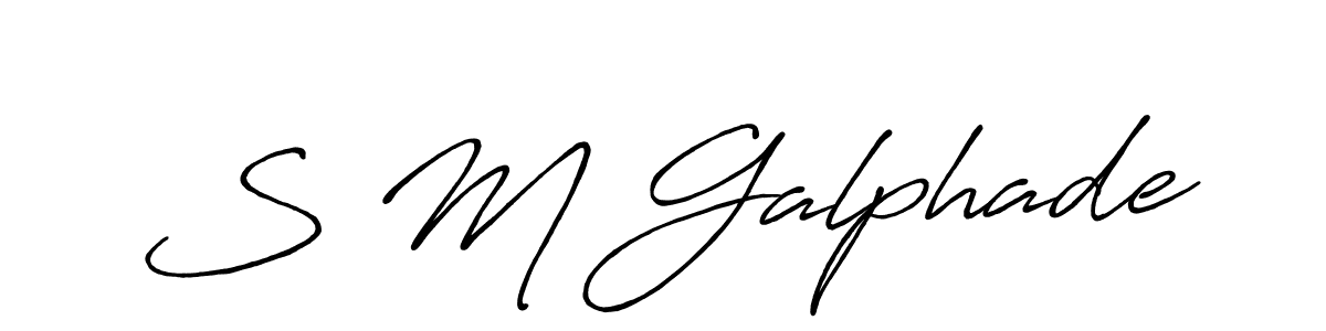 Here are the top 10 professional signature styles for the name S M Galphade. These are the best autograph styles you can use for your name. S M Galphade signature style 7 images and pictures png