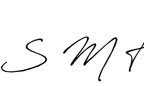 Once you've used our free online signature maker to create your best signature Antro_Vectra_Bolder style, it's time to enjoy all of the benefits that S M H name signing documents. S M H signature style 7 images and pictures png