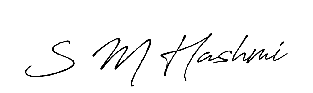 if you are searching for the best signature style for your name S M Hashmi. so please give up your signature search. here we have designed multiple signature styles  using Antro_Vectra_Bolder. S M Hashmi signature style 7 images and pictures png