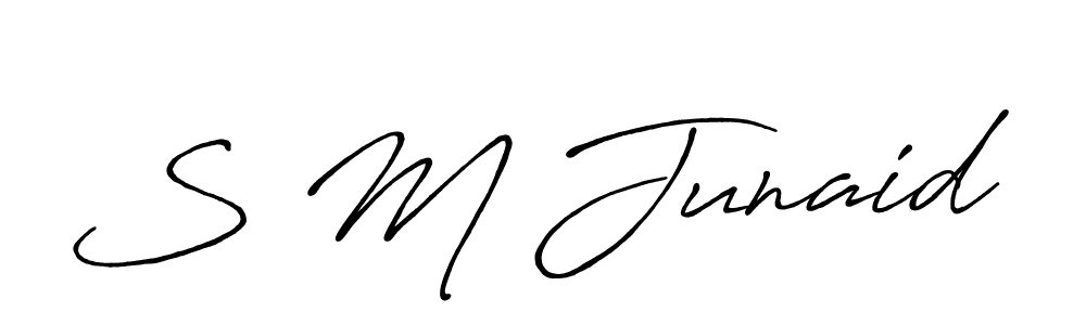 Once you've used our free online signature maker to create your best signature Antro_Vectra_Bolder style, it's time to enjoy all of the benefits that S M Junaid name signing documents. S M Junaid signature style 7 images and pictures png