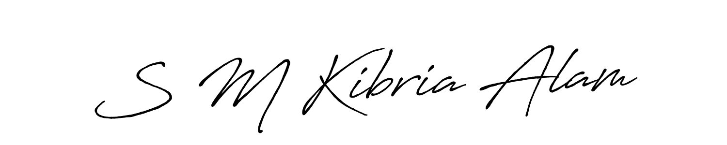 Once you've used our free online signature maker to create your best signature Antro_Vectra_Bolder style, it's time to enjoy all of the benefits that S M Kibria Alam name signing documents. S M Kibria Alam signature style 7 images and pictures png