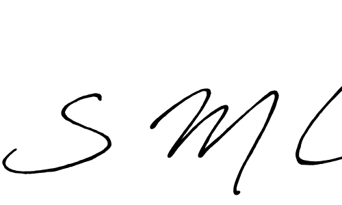 Antro_Vectra_Bolder is a professional signature style that is perfect for those who want to add a touch of class to their signature. It is also a great choice for those who want to make their signature more unique. Get S M L name to fancy signature for free. S M L signature style 7 images and pictures png