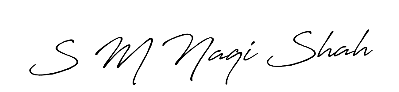 Here are the top 10 professional signature styles for the name S M Naqi Shah. These are the best autograph styles you can use for your name. S M Naqi Shah signature style 7 images and pictures png