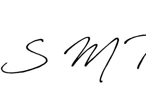 You should practise on your own different ways (Antro_Vectra_Bolder) to write your name (S M R) in signature. don't let someone else do it for you. S M R signature style 7 images and pictures png