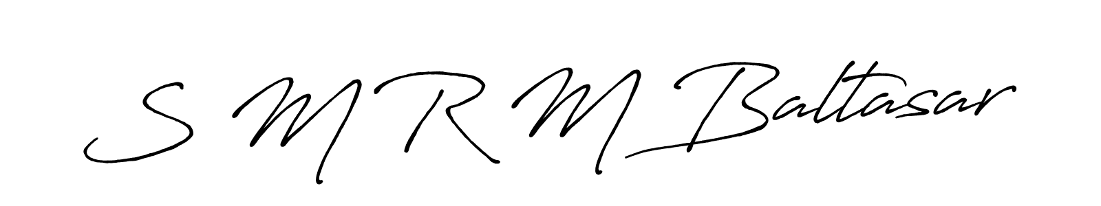 How to Draw S M R M Baltasar signature style? Antro_Vectra_Bolder is a latest design signature styles for name S M R M Baltasar. S M R M Baltasar signature style 7 images and pictures png