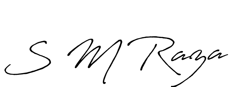 How to Draw S M Raza signature style? Antro_Vectra_Bolder is a latest design signature styles for name S M Raza. S M Raza signature style 7 images and pictures png