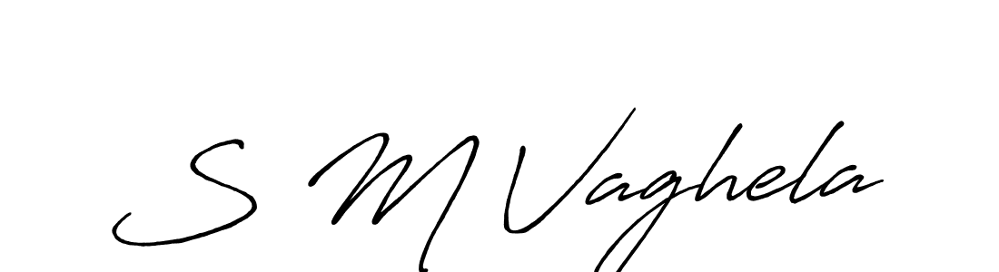 Similarly Antro_Vectra_Bolder is the best handwritten signature design. Signature creator online .You can use it as an online autograph creator for name S M Vaghela. S M Vaghela signature style 7 images and pictures png