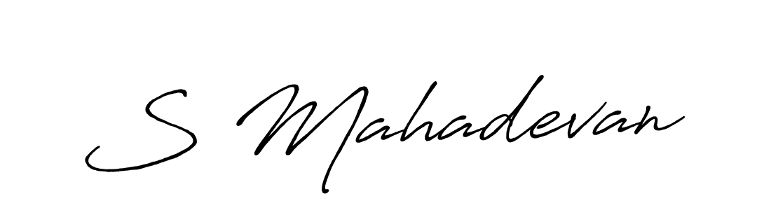 You can use this online signature creator to create a handwritten signature for the name S Mahadevan. This is the best online autograph maker. S Mahadevan signature style 7 images and pictures png