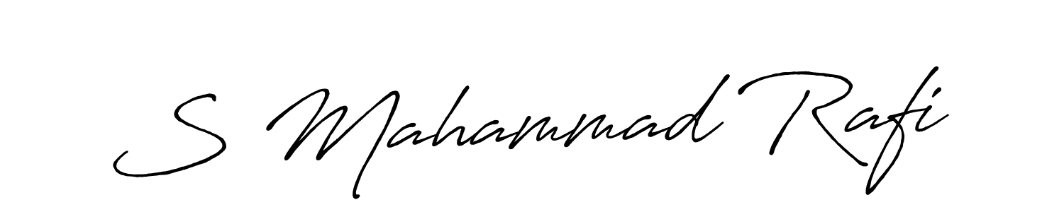 How to Draw S Mahammad Rafi signature style? Antro_Vectra_Bolder is a latest design signature styles for name S Mahammad Rafi. S Mahammad Rafi signature style 7 images and pictures png
