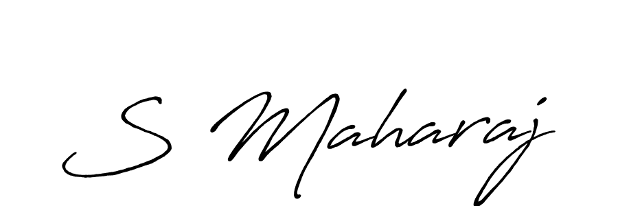 Once you've used our free online signature maker to create your best signature Antro_Vectra_Bolder style, it's time to enjoy all of the benefits that S Maharaj name signing documents. S Maharaj signature style 7 images and pictures png