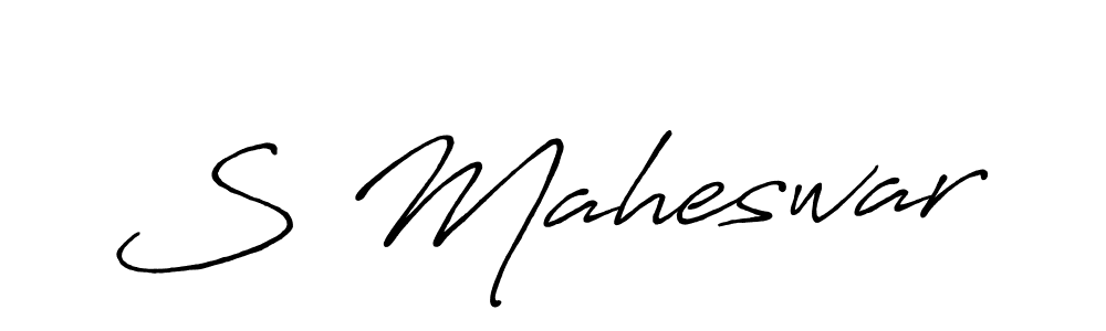 Best and Professional Signature Style for S Maheswar. Antro_Vectra_Bolder Best Signature Style Collection. S Maheswar signature style 7 images and pictures png