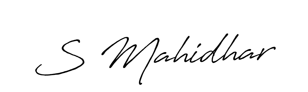 Best and Professional Signature Style for S Mahidhar. Antro_Vectra_Bolder Best Signature Style Collection. S Mahidhar signature style 7 images and pictures png