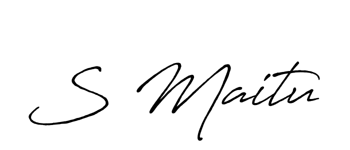 Here are the top 10 professional signature styles for the name S Maitu. These are the best autograph styles you can use for your name. S Maitu signature style 7 images and pictures png