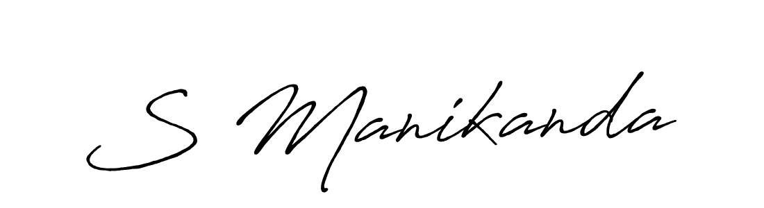 You can use this online signature creator to create a handwritten signature for the name S Manikanda. This is the best online autograph maker. S Manikanda signature style 7 images and pictures png