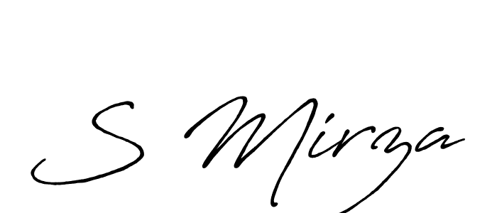 Make a short S Mirza signature style. Manage your documents anywhere anytime using Antro_Vectra_Bolder. Create and add eSignatures, submit forms, share and send files easily. S Mirza signature style 7 images and pictures png