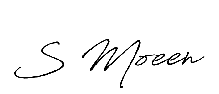 This is the best signature style for the S Moeen name. Also you like these signature font (Antro_Vectra_Bolder). Mix name signature. S Moeen signature style 7 images and pictures png