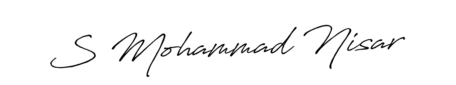 You can use this online signature creator to create a handwritten signature for the name S Mohammad Nisar. This is the best online autograph maker. S Mohammad Nisar signature style 7 images and pictures png