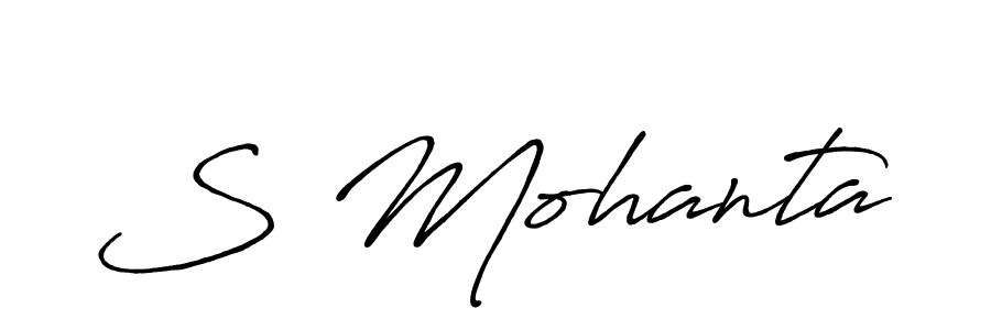 Make a short S Mohanta signature style. Manage your documents anywhere anytime using Antro_Vectra_Bolder. Create and add eSignatures, submit forms, share and send files easily. S Mohanta signature style 7 images and pictures png