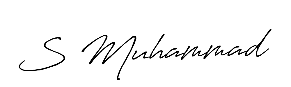 Once you've used our free online signature maker to create your best signature Antro_Vectra_Bolder style, it's time to enjoy all of the benefits that S Muhammad name signing documents. S Muhammad signature style 7 images and pictures png