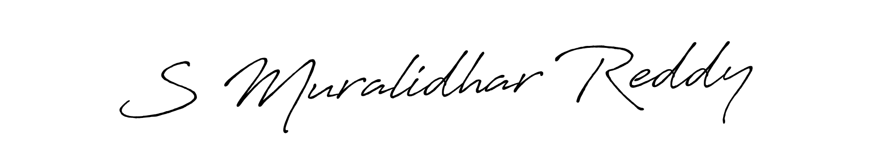 See photos of S Muralidhar Reddy official signature by Spectra . Check more albums & portfolios. Read reviews & check more about Antro_Vectra_Bolder font. S Muralidhar Reddy signature style 7 images and pictures png