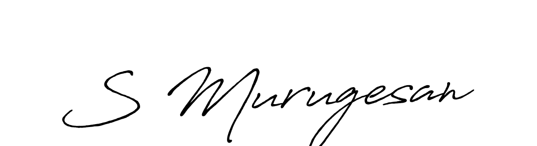 How to Draw S Murugesan signature style? Antro_Vectra_Bolder is a latest design signature styles for name S Murugesan. S Murugesan signature style 7 images and pictures png